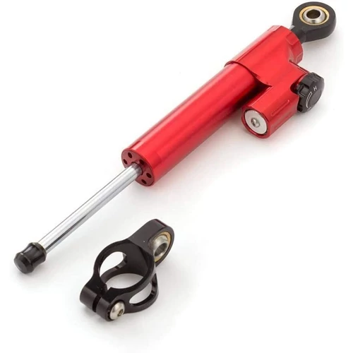 Damper 18 cm - Piros - Kormány stabilizátor - Szitálás gátló