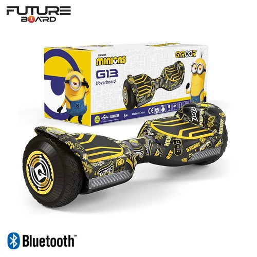 Gyroor G13 Hoverboard - Minion Black - Bluetooth
