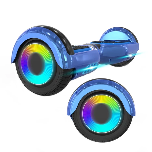 MegaMotion A03 Hoverboard - Chrome Blue + Bluetooth MegaMotion A03 Hoverboard - Chrome Blue + Bluetooth