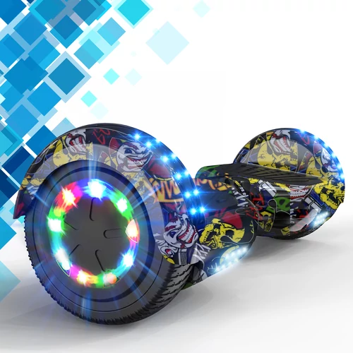 Future Board X6 Hoverboard - Hip hop - Világítós kerekek + Bluetooth Future Board X6 Hoverboard - Hip hop - Világítós kerekek + Bluetooth