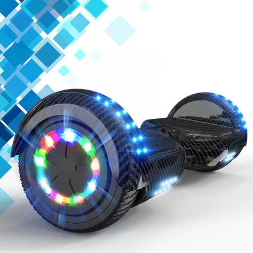 Future Board X6 Hoverboard - Carbon Black - Világítós kerekek + Bluetooth Future Board X6 Hoverboard - Carbon Black - Világítós kerekek + Bluetooth